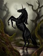 Image result for Magical Unicorn Black