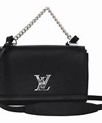 Image result for Louis Vuitton Paris Black Leather Bag