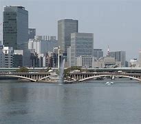 Image result for Ajikawa River Osaka Walk Way