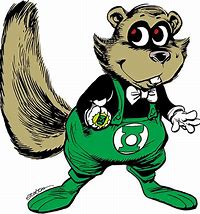 Image result for DC Green Lantern Squirrel