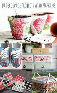 Image result for Decoupage Craft Ideas