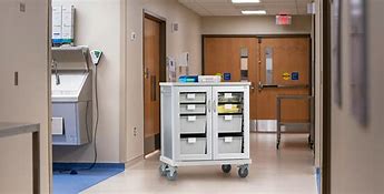 Image result for Mobile Medical Equipment Cart