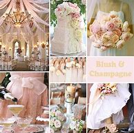 Image result for White Ivory Champagne Wedding Colors