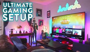 Image result for Gaming Room Setup TV Xbox