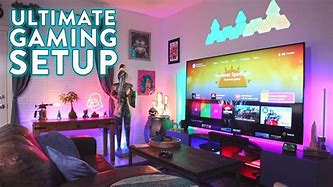 Image result for Console Gaming Setup Ideas