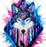 Image result for Galaxy Anime Wolf