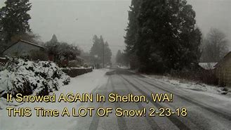 Image result for Snow Shelton WA