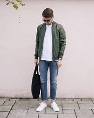 Image result for How to Wear White Sneakers Men