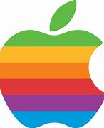 Image result for Old Rainbow Apple Logo Bag