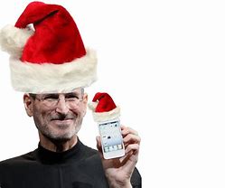 Image result for Steve Jobs Santa