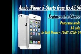 Image result for Apple iPhone 5 Price in India