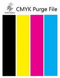 Image result for Cyan Purge Print Page