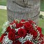 Image result for Red Rose Wedding Bouquet