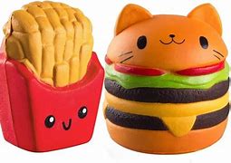 Image result for Hamburger Squishy Toys