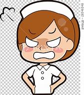 Image result for Frustrated Nurse Clip Art