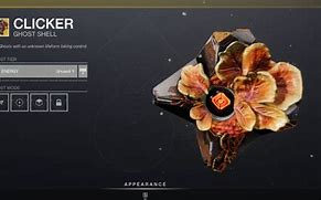 Image result for Destiny 2 Ghost Shell Boat