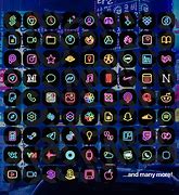 Image result for Neon Apple News Icon