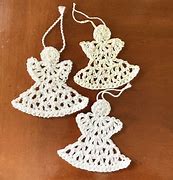 Image result for Crochet Christmas Angels