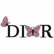 Image result for White Christian Dior Logo