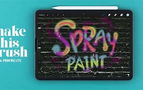 Image result for Spray Paint in Procreate