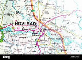 Image result for Karta Novi Sad