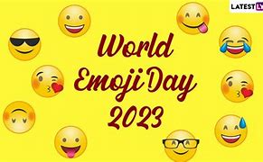 Image result for World. Emoji Day Date
