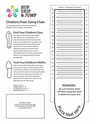 Image result for Kids Foot Measurement