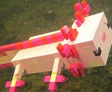 Image result for LEGO Minecraft Axolotl