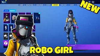 Image result for Fortnite Robot Girl Character