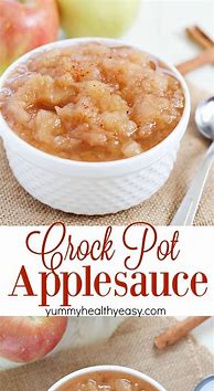 Image result for Homemade Crock Pot Applesauce