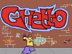 Image result for Ghetto Cartoon