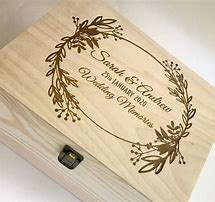Image result for Wedding Memory Box