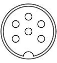 Image result for 4 Pin Circular Connector