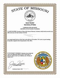 Image result for What Is a Good Standing Certificate