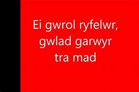 Image result for Welsh National Anthem Words