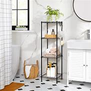 Image result for Small Bathroom Cabinets Storage Metal