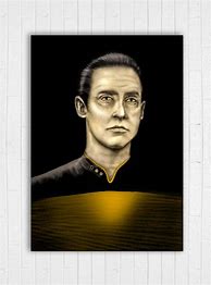 Image result for Star Trek Data Painting