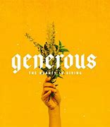 Image result for Generous Graphic