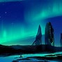 Image result for Beautiful Aurora Borealis with Snow