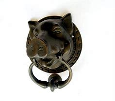 Image result for Wierd Stone Pig Ring Doorbell