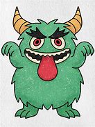 Image result for Monster Sketches Drawings