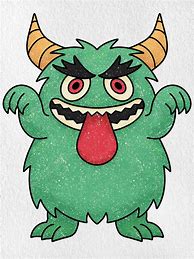 Image result for Creature Scary Monster Drawing