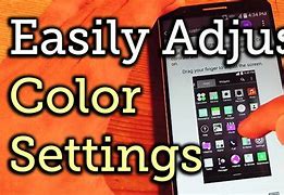 Image result for Colour Contrast On a LG Screen