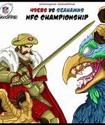 Image result for Seahawks-49ers Cartoons
