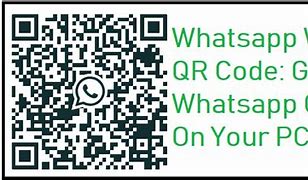 Image result for Whats App QR Code for PC