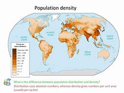 Image result for Types of Population Density
