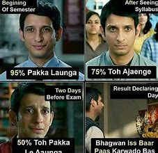 Image result for Funny Memes in Hindi About Percentage