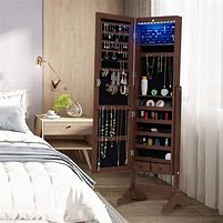 Image result for Full Length Mirror with Shelves