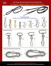 Image result for Spring Snap Hooks Assorted Colors