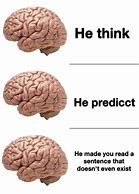Image result for Half Brain Meme